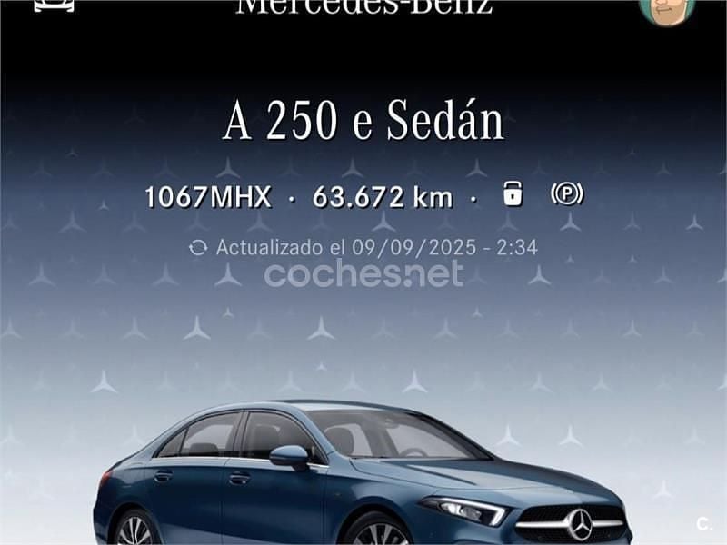 Azul Usado 2021 Mercedes A250 Berlina | 25.000 € (Buen precio) - Imagen 1/4