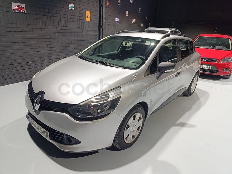 Usado Renault Clio GrandTour 90 CV (66 kW) 2014 Gris / plata Familiar