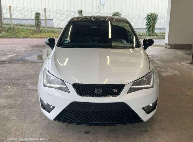Usado Seat Ibiza FR 105 CV (77 kW) 2014 Blanco Utilitario