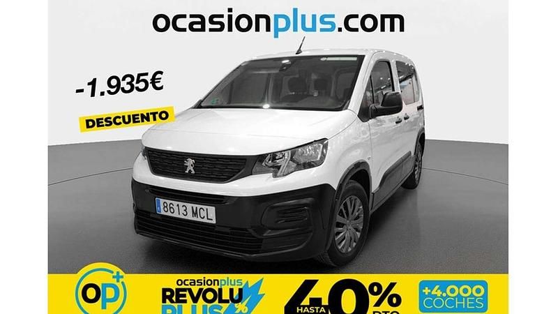 Usado Peugeot Rifter Active 102 CV (75 kW) 2022 Blanco Monovolumen