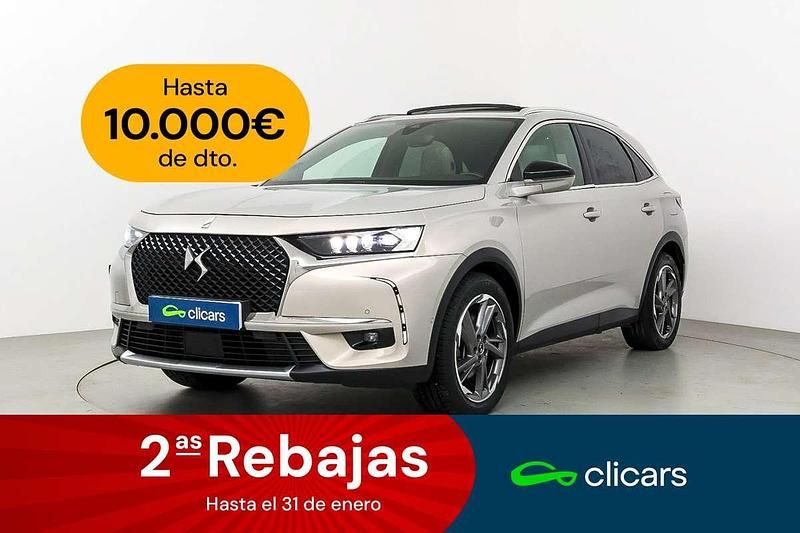 Plateado Usado 2021 DS Automobiles DS7 Crossback Rivoli SUV | 20.890 € (Precio justo) - Imagen 1/4