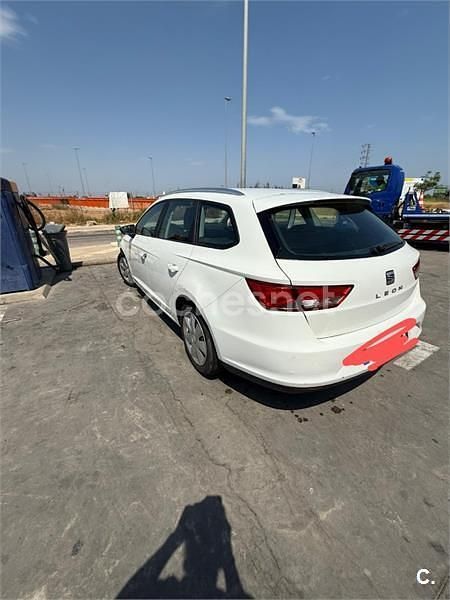 Blanco Usado 2016 Seat Leon ST Ecomotive Familiar | 10.500 € (Precio justo) - Imagen 1/3