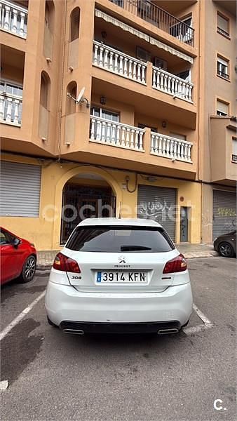 Usado Peugeot 308 GT-line 150 CV (110 kW) 2017 Blanco Berlina