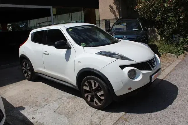 Usado Nissan Juke Visia 110 CV (80 kW) 2014 Blanco SUV