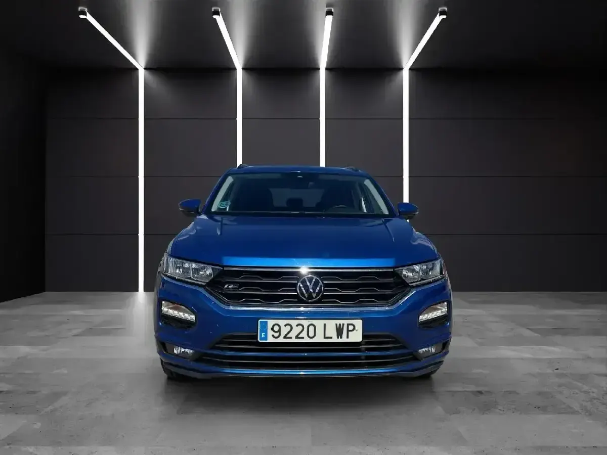 Usado VW T-Roc Advance 150 CV (110 kW) 2022 Azul SUV