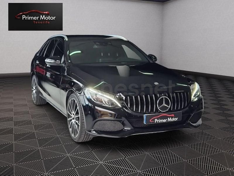 Usado Mercedes C350e 279 CV (205 kW) 2016 Negro Familiar