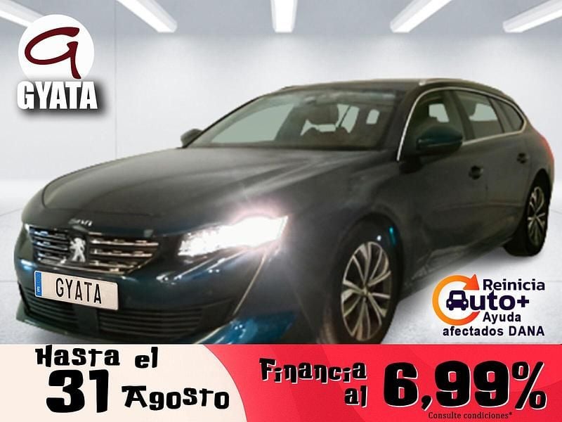 Azul Usado 2020 Peugeot 508 Allure Familiar | 16.990 € (Buen precio) - Imagen 1/3