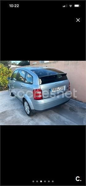 Usado Audi A2 110 CV (80 kW) 2004 Gris / plata Utilitario
