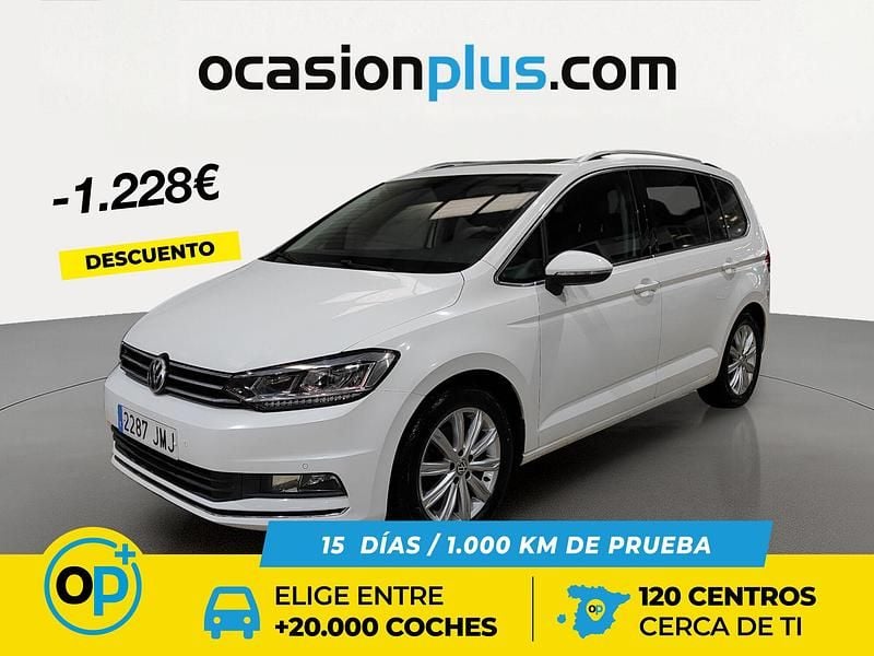 Usado VW Touran Sportline 150 CV (110 kW) 2016 Blanco Monovolumen