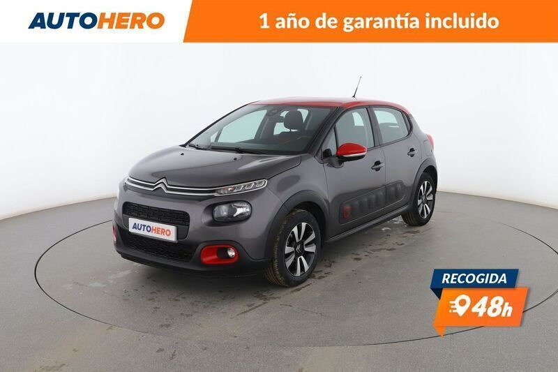 Gris Usado 2019 Citroën C3 Feel Utilitario | 9499 € (Precio justo) - Imagen 1/3