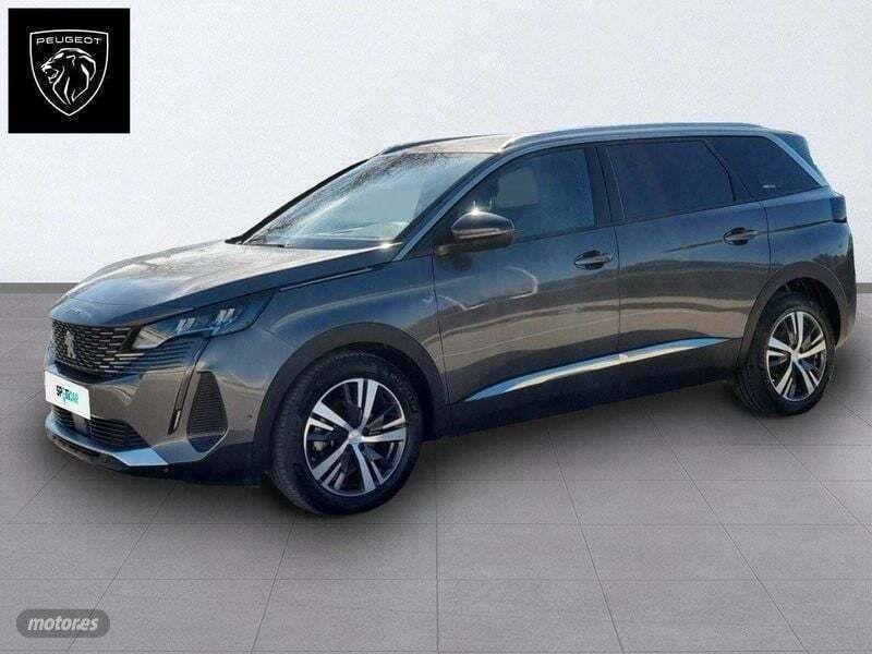 Gris Usado 2023 Peugeot 5008 Allure Monovolumen | 31.900 € (Un poco caro) - Imagen 1/4