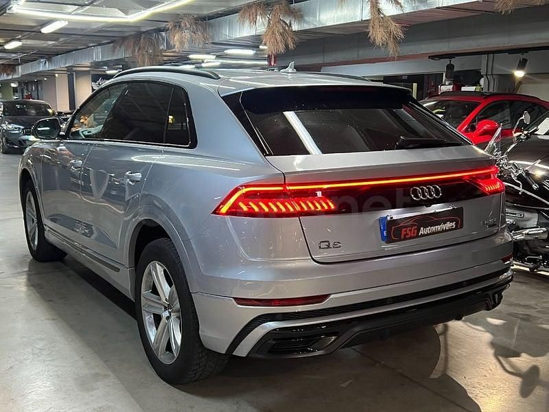 Usado Audi Q8 Black Edition 286 CV (210 kW) 2019 Gris / plata SUV