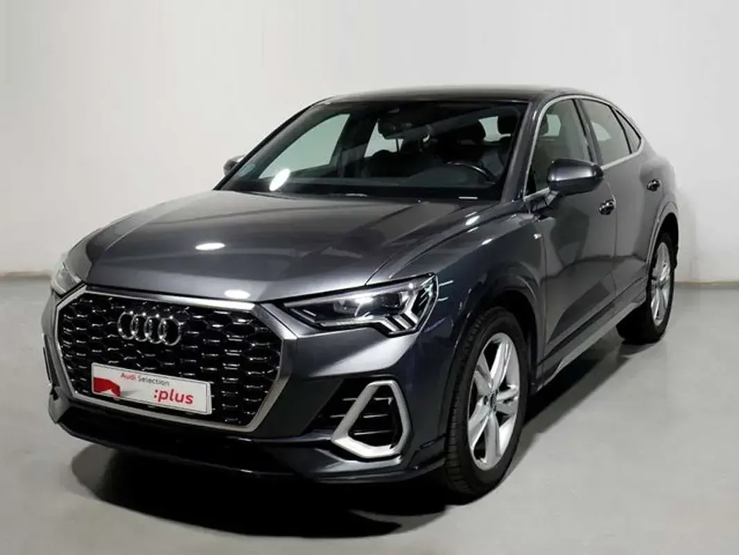 Usado Audi Q3 Sportback S-Line 150 CV (110 kW) 2022 Negro SUV