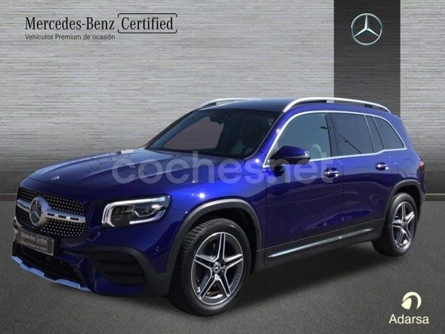 Azul galaxia Usado 2021 Mercedes GLB200 AMG line SUV | 37.900 € (Precio justo) - Imagen 1/4