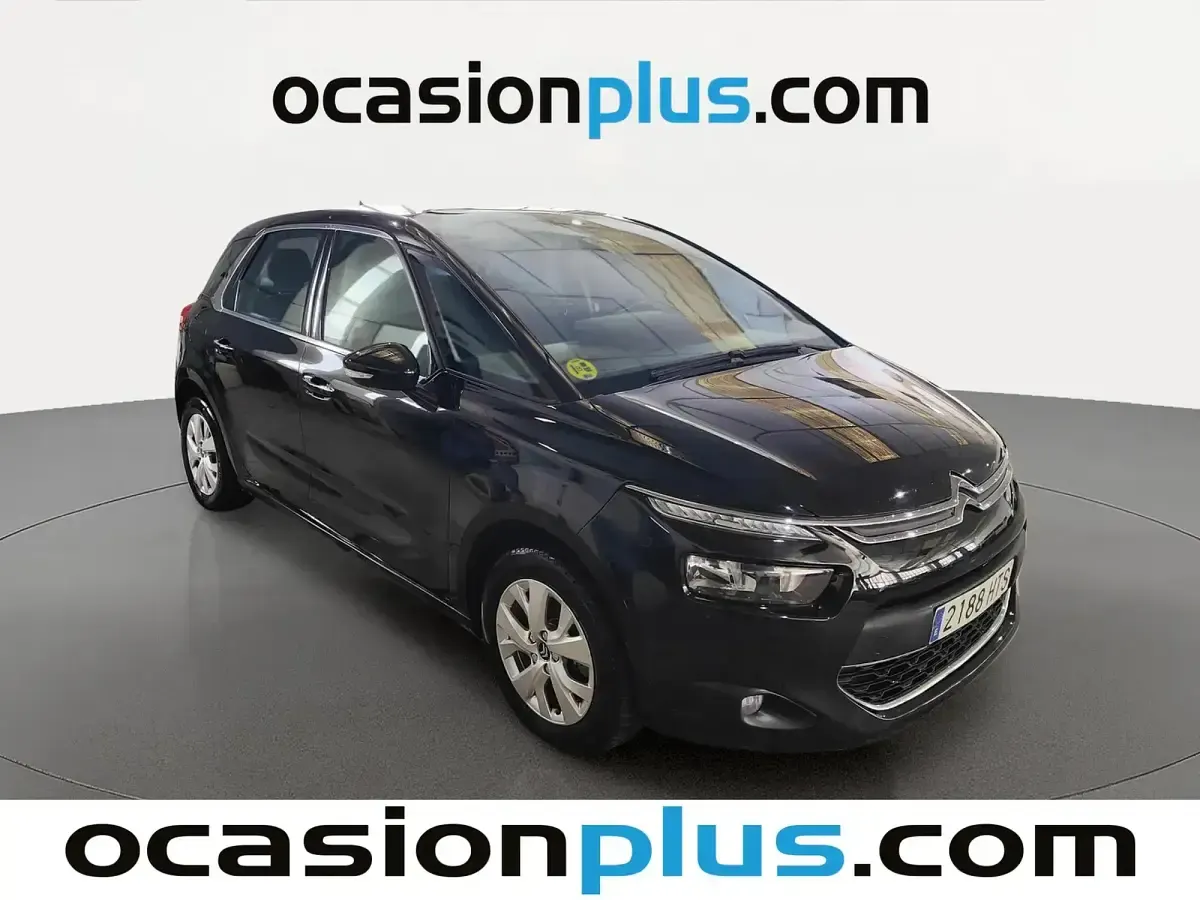 Usado Citroën C4 Intensive 115 CV (84 kW) 2013 Negro Monovolumen