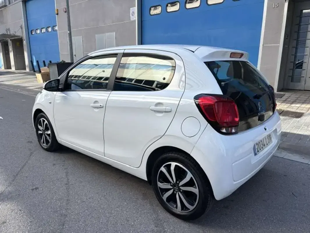 Usado Citroën C1 Feel 72 CV (52 kW) 2020 Blanco Utilitario