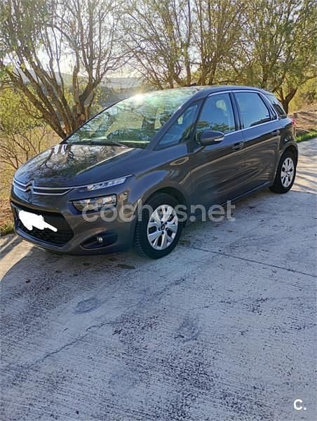Gris / plata Usado 2015 Citroën C4 Picasso Feel Monovolumen | 7800 € (Buen precio) - Imagen 1/4
