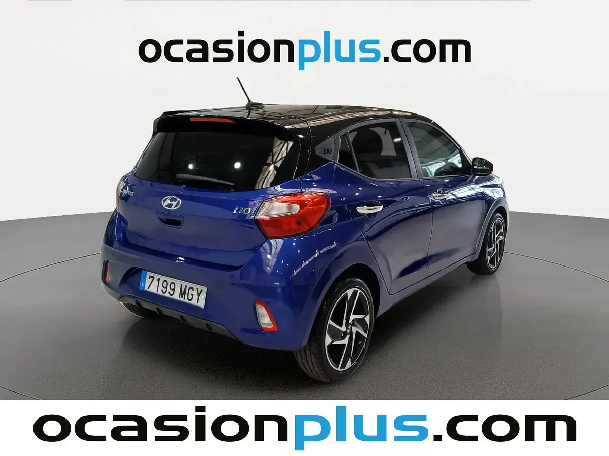 Usado Hyundai i10 84 CV (61 kW) 2023 Azul Utilitario