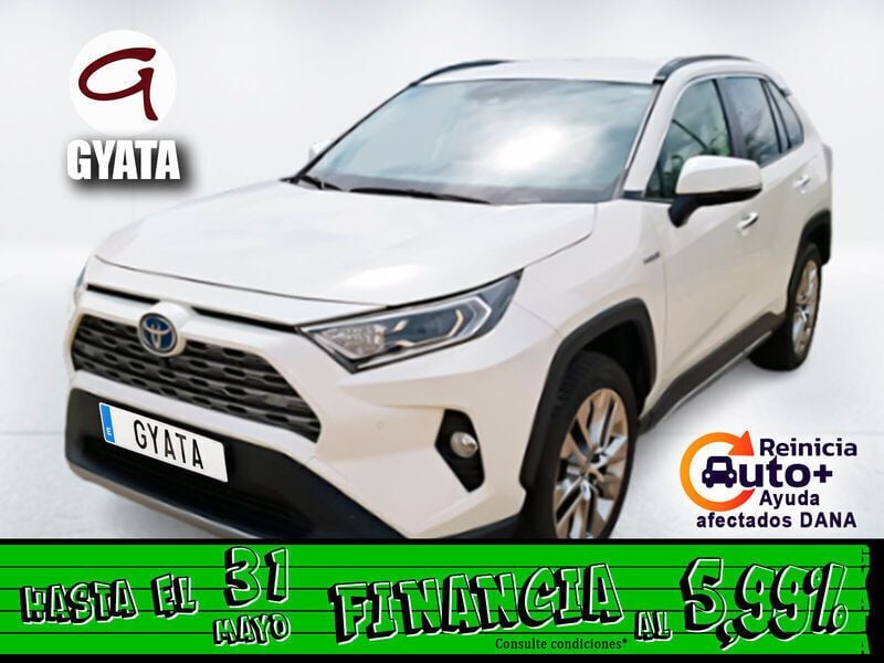 Blanco Usado 2021 Toyota RAV4 Hybrid Luxury SUV | 33.990 € (Precio justo) - Imagen 1/4