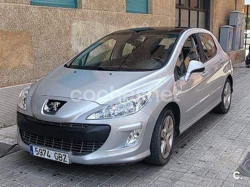 Gris / plata Usado 2008 Peugeot 308 Berlina | 3800 € (Precio justo) - Imagen 1/4