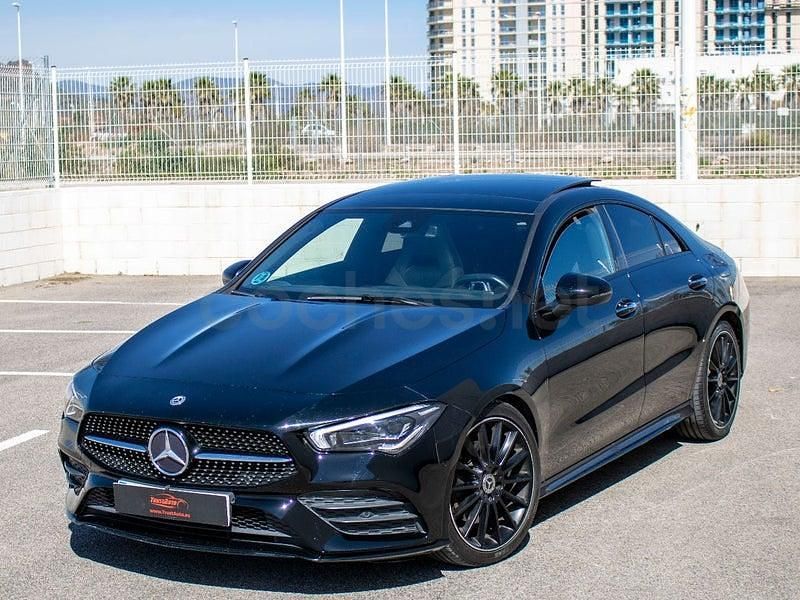 Usado Mercedes CLA200 150 CV (110 kW) 2020 Negro Berlina