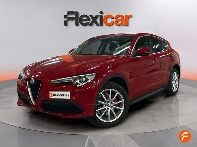 Usado Alfa Romeo Stelvio Executive 280 CV (205 kW) 2017 Rojo SUV
