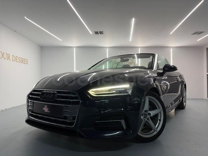 Usado Audi A5 Cabriolet Premium 150 CV (110 kW) 2018 Gris / plata Descapotable