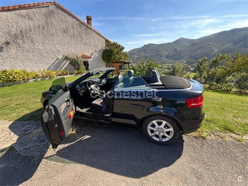 Negro Usado 2009 Audi A3 Cabriolet Attraction Descapotable | 9700 € (Precio justo) - Imagen 1/4