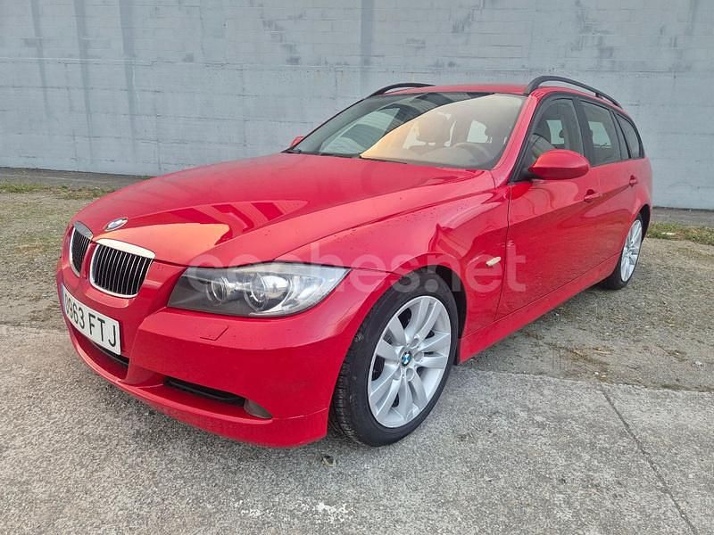 Usado BMW 320 163 CV (119 kW) 2007 Rojo Familiar