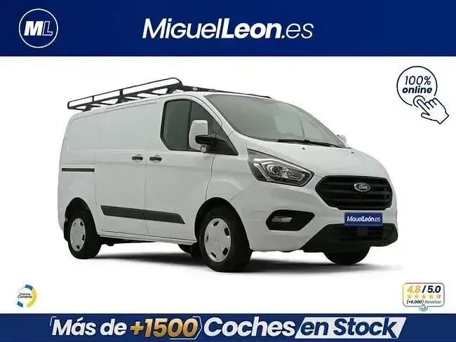 Usado Ford Transit Custom 108 CV (79 kW) 2021 Blanco Berlina