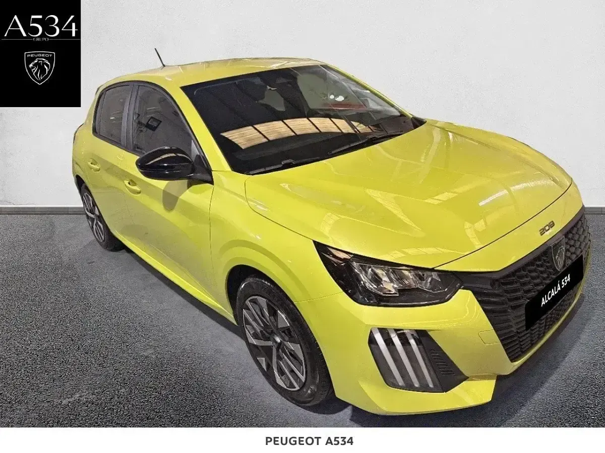 Nuevo Peugeot 208 Style 100 kW (136 CV) 2026 Amarillo Utilitario
