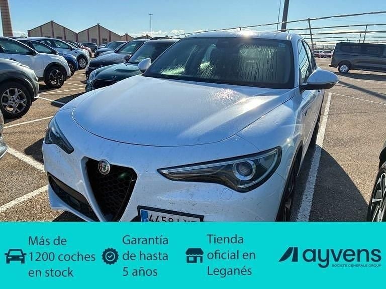 Blanco Usado 2021 Alfa Romeo Stelvio Sprint SUV | 23.600 € (Precio justo) - Imagen 1/4