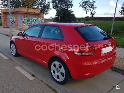 Usado Audi A3 Ambition 140 HP (102 kW) 2007 Vermelho Citadino