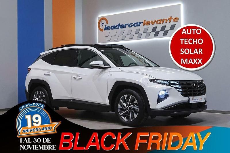 Blanco Usado 2022 Hyundai Tucson SUV | 24.490 € (Un poco caro) - Imagen 1/4