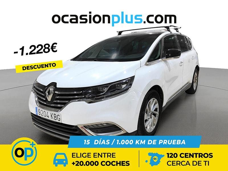 Usado Renault Espace Zen 160 CV (117 kW) 2017 Blanco Monovolumen