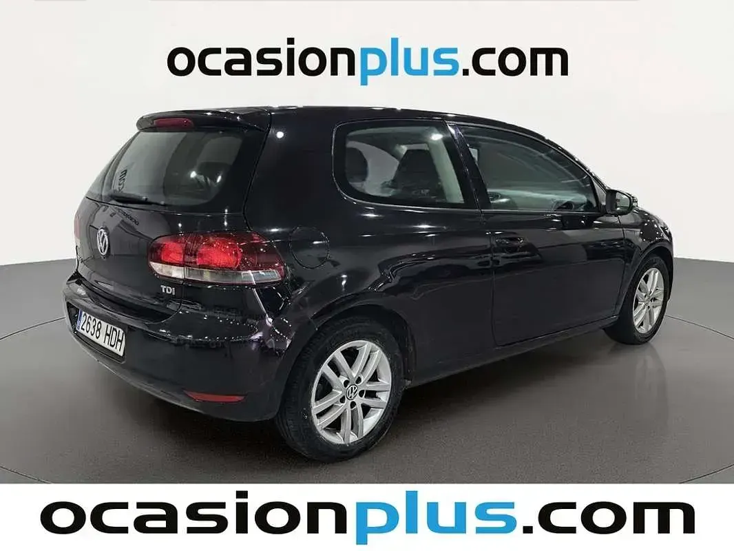 Usado VW Golf VI Sportline 105 CV (77 kW) 2011 Negro Utilitario