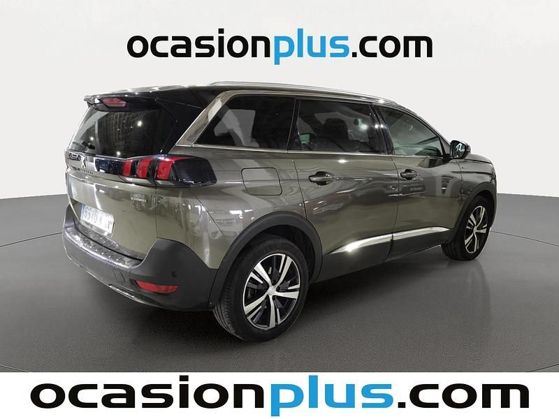 Usado Peugeot 5008 GT-line 130 CV (95 kW) 2018 Gris SUV