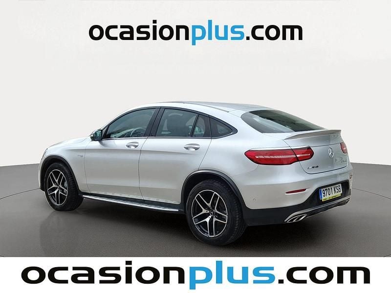 Usado Mercedes GLC43 AMG AMG 367 CV (269 kW) 2018 Gris plata Coupe