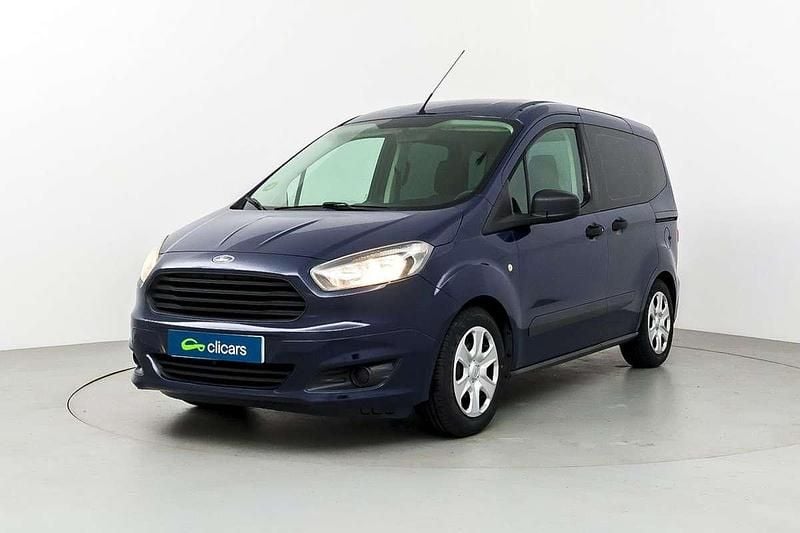 Azul Usado 2015 Ford Tourneo Courier Ambiente Monovolumen | 9490 € (Precio justo) - Imagen 1/4