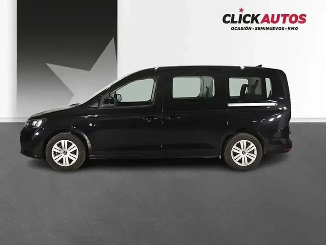 Usado VW Caddy 102 CV (75 kW) 2025 Negro Monovolumen