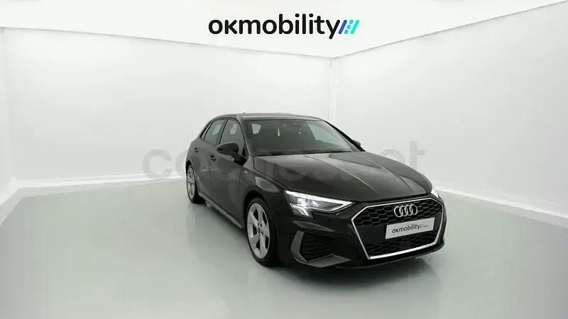 Usado Audi A3 S-Line 150 CV (110 kW) 2023 Negro Berlina