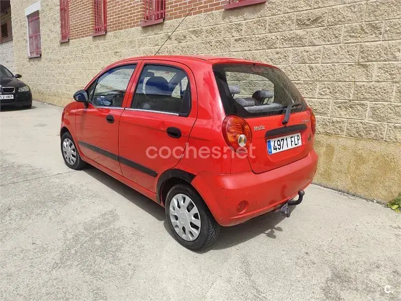 Usado Chevrolet Matiz SX 65 CV (47 kW) 2007 Rojo Utilitario