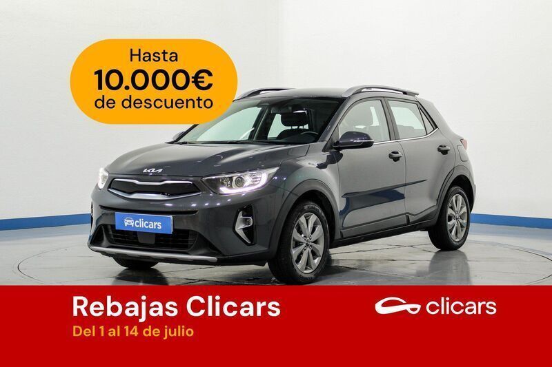 Gris Usado 2022 Kia Stonic Plus SUV | 15.490 € (Precio justo) - Imagen 1/4