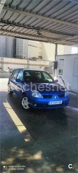 Usado Renault Clio II Authentique 75 CV (55 kW) 2007 Azul Berlina