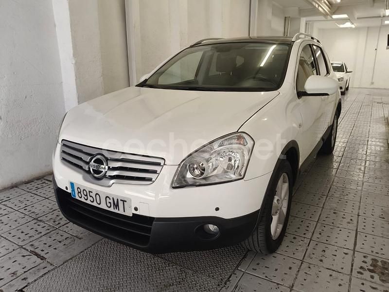 Blanco Usado 2009 Nissan Qashqai +2 Acenta SUV | 4800 € (Un poco caro) - Imagen 1/4