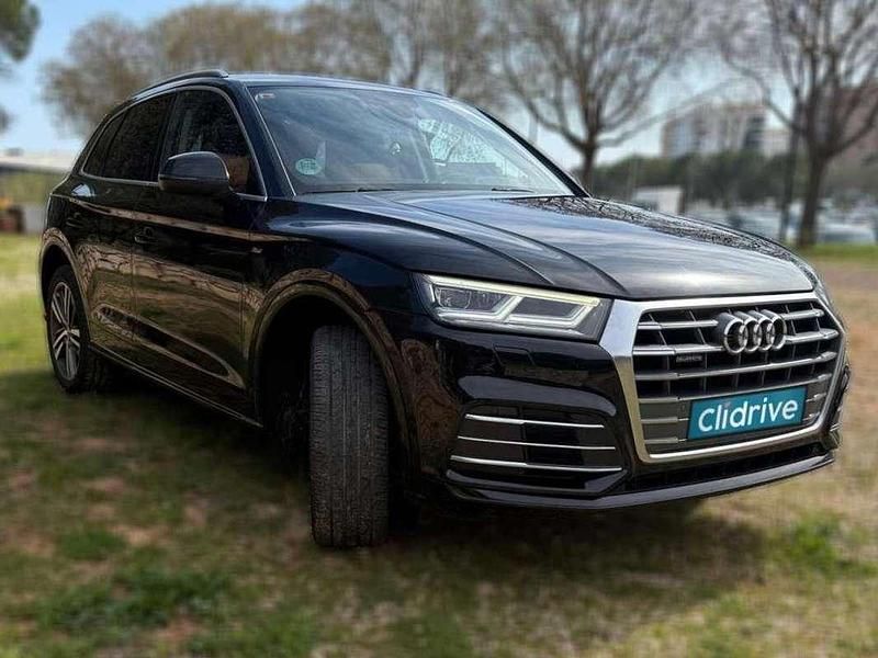 Usado Audi Q5 S-Line 163 CV (119 kW) 2020 Negro SUV