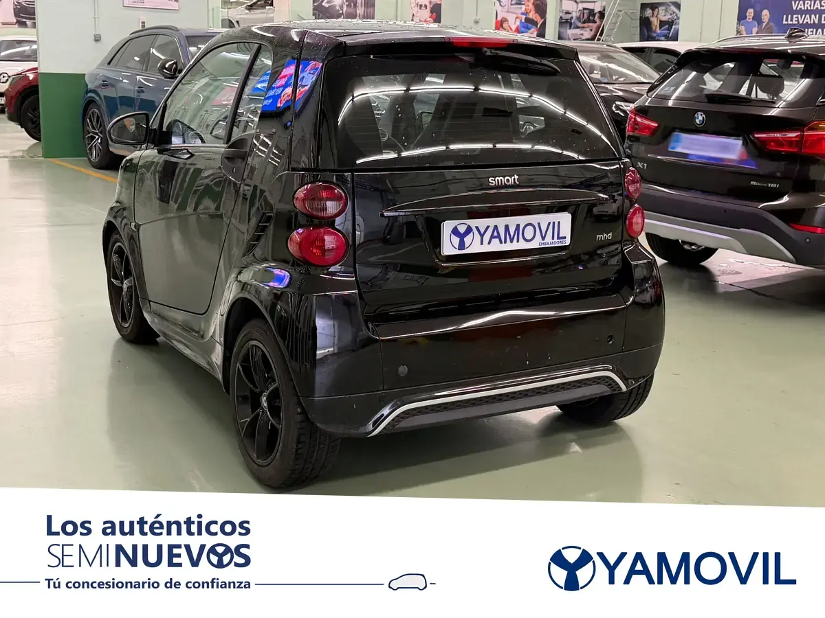 Usado Smart ForTwo Coupé Passion 71 CV (52 kW) 2013 Negro Coupe