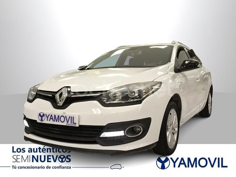 Blanco Usado 2016 Renault Mégane GrandTour LIMITED Familiar | 9450 € (Precio justo) - Imagen 1/4