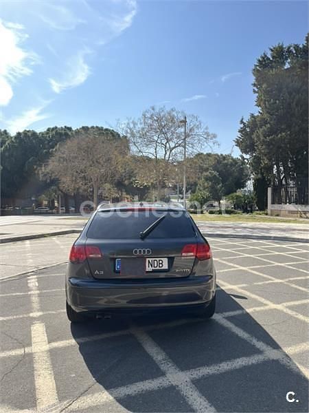 Usado Audi A3 Attraction 140 CV (102 kW) 2007 Marrón Utilitario