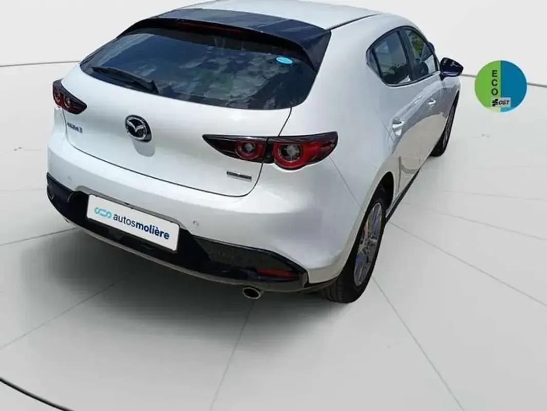 Usado Mazda 3 Prime-Line 140 CV (102 kW) 2024 Blanco Berlina